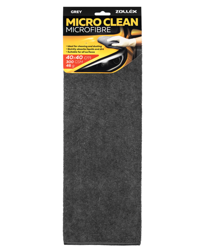 Mikrovlakna 40x40 cm - Siva 300 GSM, 1 kos