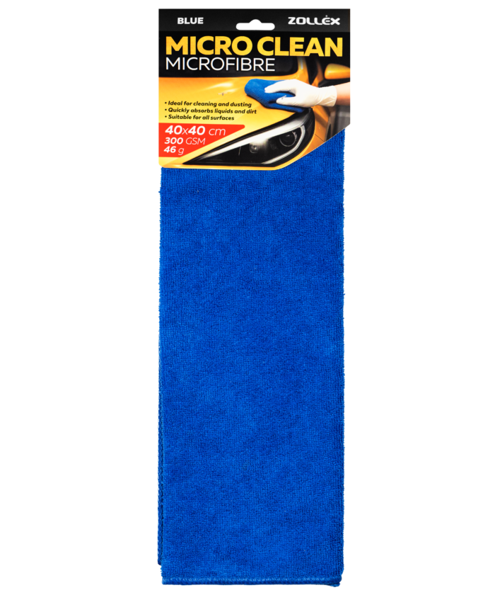 Mikrovlakna 40x40 cm - Modra 300 GSM, 1 kos