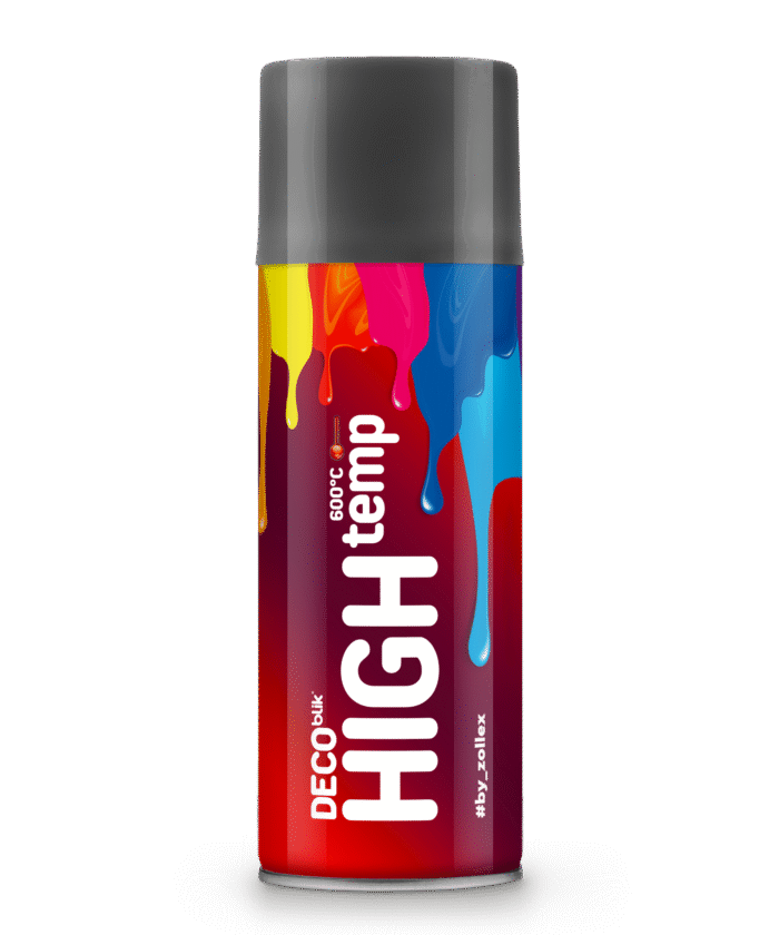 Deco Blik visokotermperaturni lak - Yellow