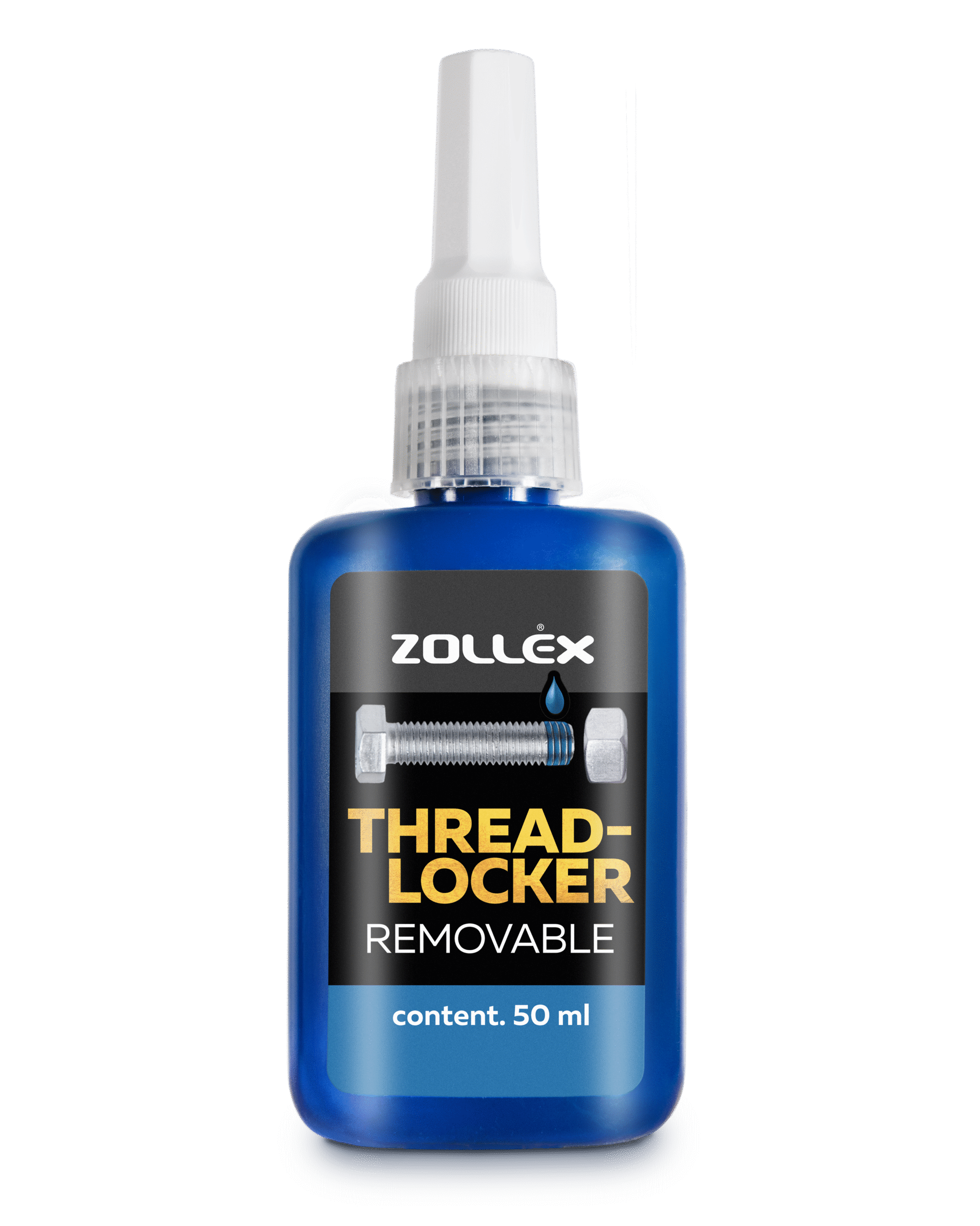 Modro varovalo navojev 50