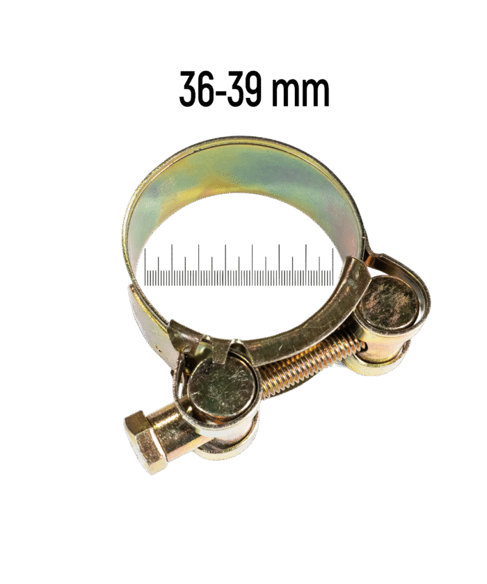 Heavy-Duty T-Bolt Clamp - 36–39 mm