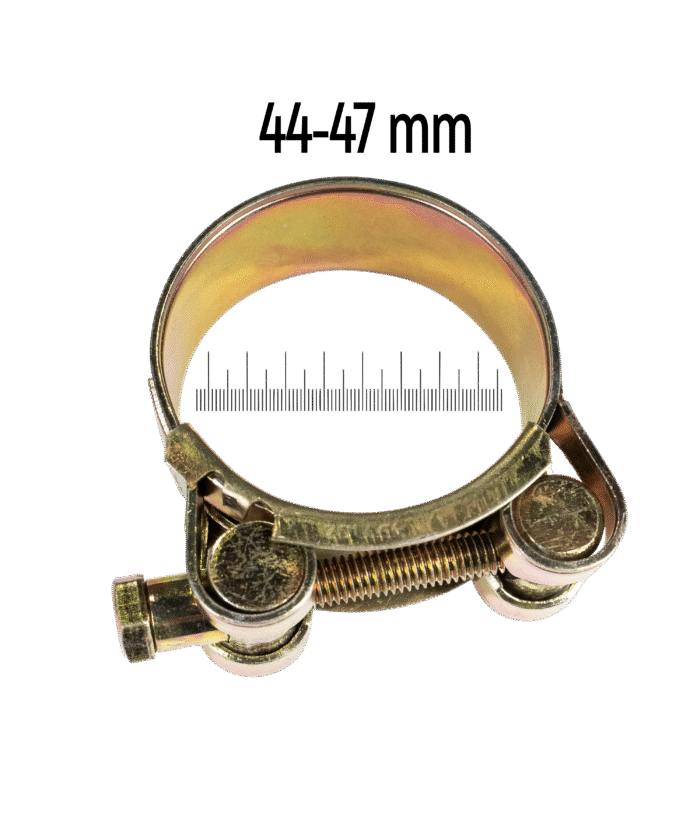 Heavy-Duty T-Bolt Clamp - 44–47 mm