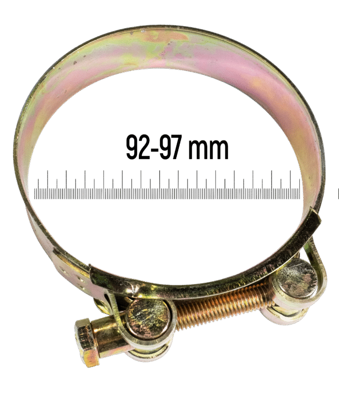 Heavy-Duty T-Bolt Clamp - 92–97 mm