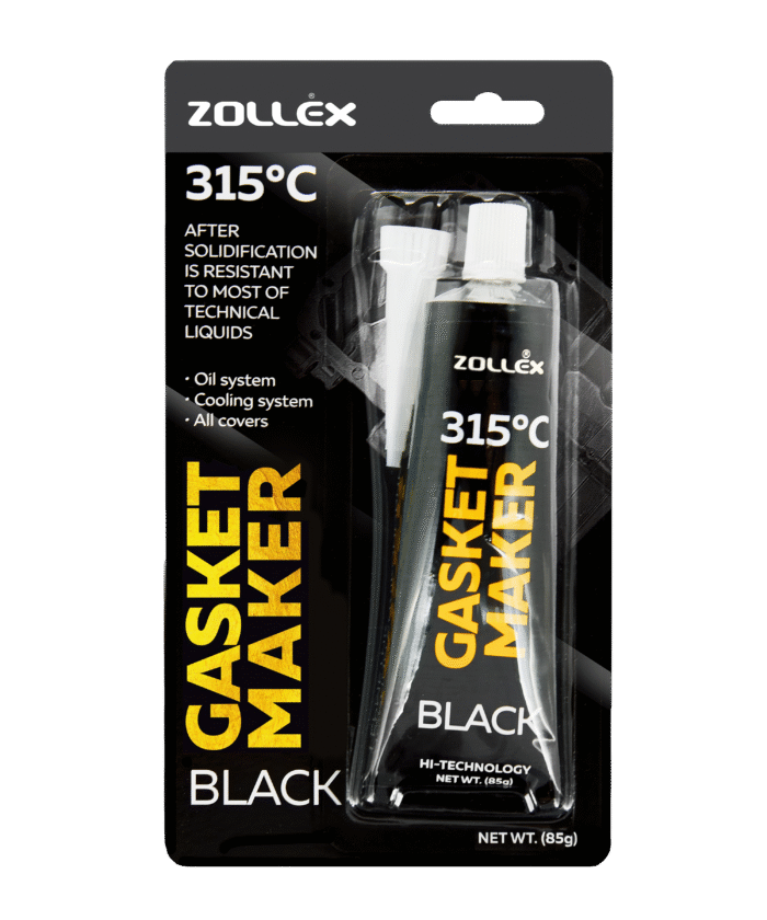 Tesnilna masa - 85 g, Črna acetatna