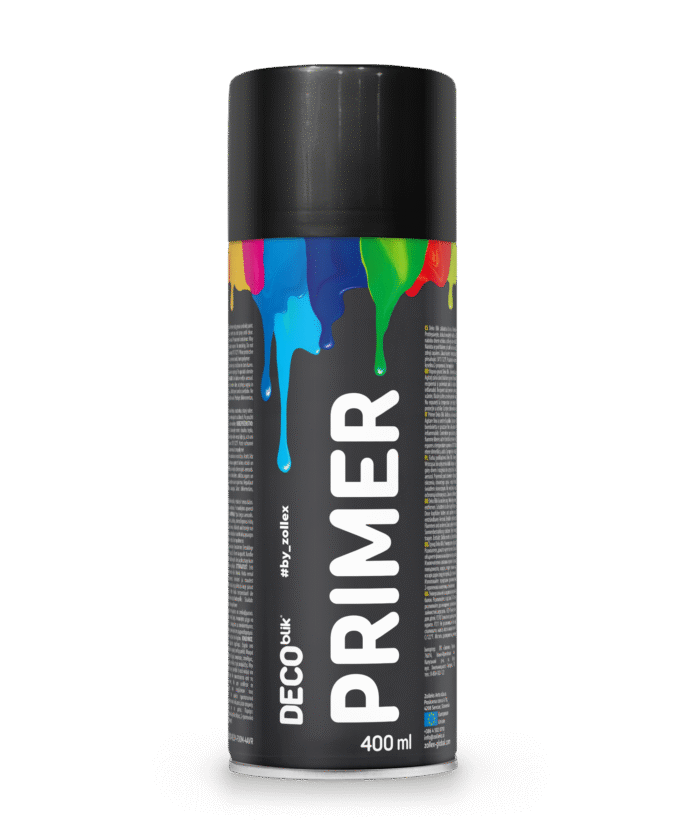 DECO blik primer - Črna