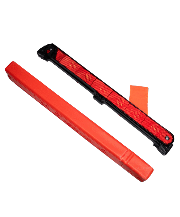 Alternative view of Reflective Emergency Warning Triangle