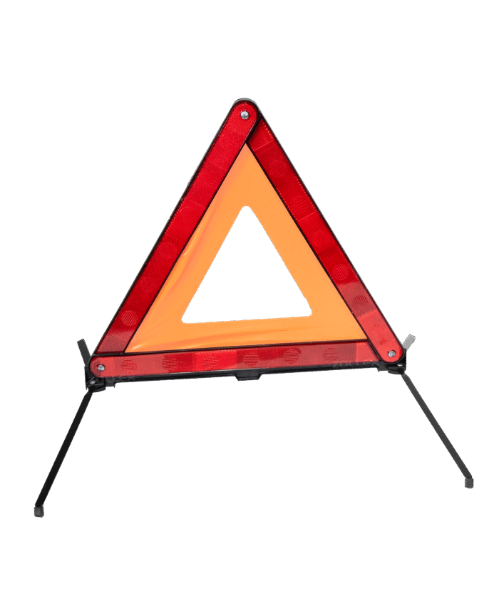Reflective Emergency Warning Triangle