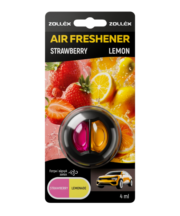 Osvežilec zraka z dvojno komoro - Strawberry & Lemon